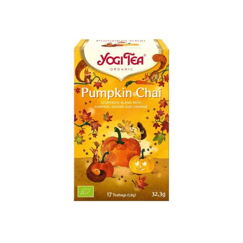 Yogi Tea Sütőtökös Pumpkin chai bio tea (17 filter)