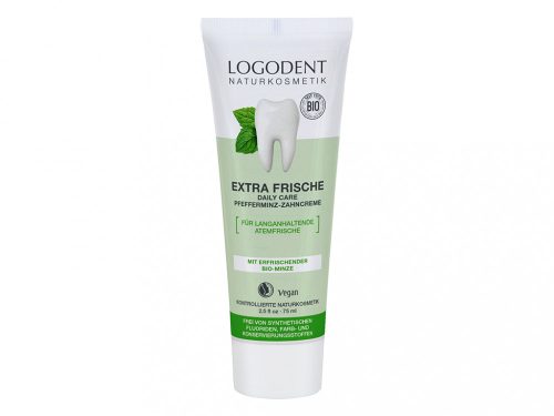 Logodent Extra Fresh Daily care fogkrém bio borsmentával - 75 ml