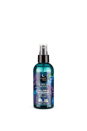 Organic Shop “Deep sleep” Párna- és testpermet levendulával, áfonyával és melatoninnal - 170 ml