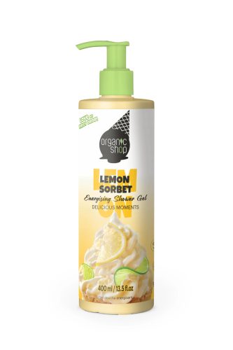 Organic Shop “Citrom sorbet” Energizáló tusfürdő gél - 400 ml