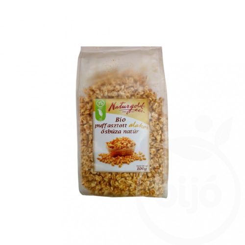 Naturgold Bio puffasztott alakor ősbúza - natúr, 100 g