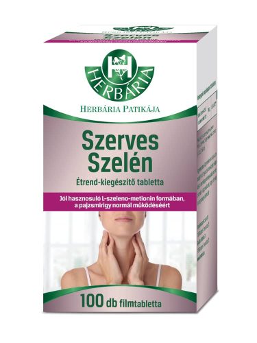 Herbária Szerves Szelén tabletta - 100 db (kifutó)