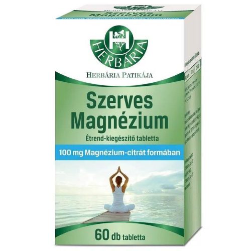 Herbária Szerves magnézium tabletta - 60 db (kifutó)