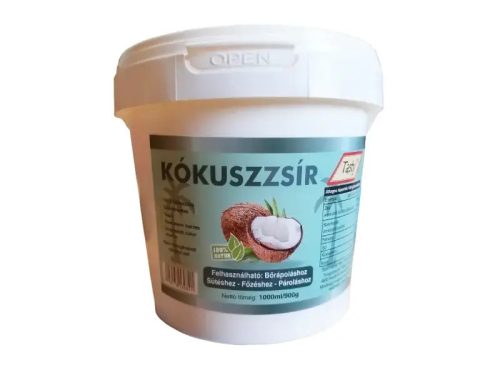 Tasty kókuszzsír (kókuszolaj) - 1000 ml