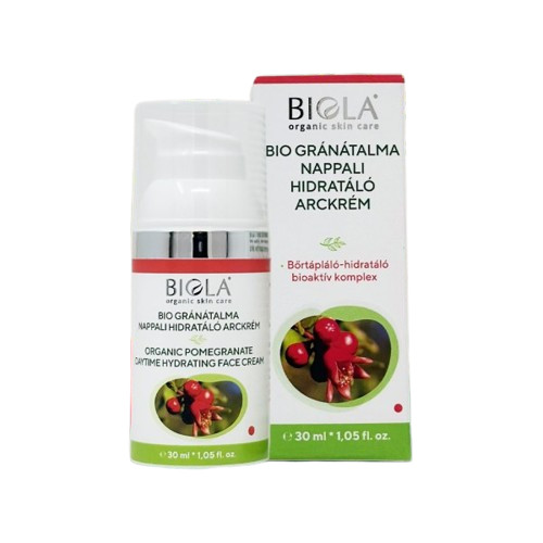 Biola Bio gránátalma nappali hidratáló arckrém - 30 ml