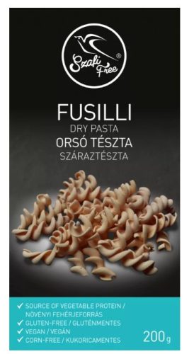 Szafi Free Orsó - fusilli száraztészta (gluténmentes, vegán) 200 g (kifutó)