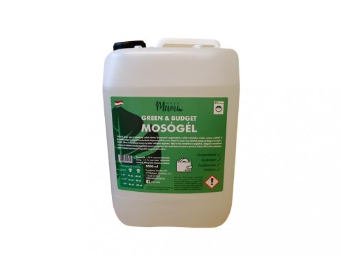 SensEco Green & Budget mosógél - 5 L (125 mosás)