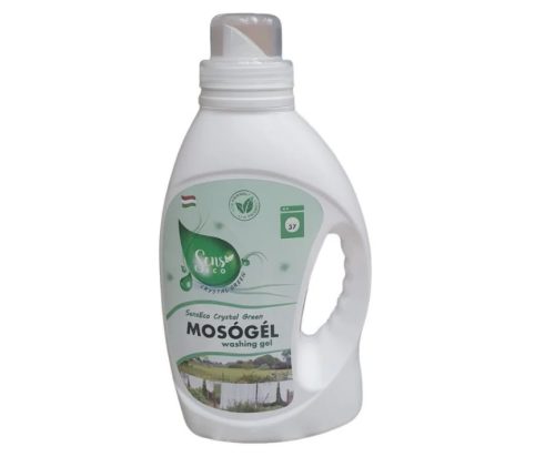 SensEco CrystalGreen mosógél - illatanyagmentes - 1500 ml (37 mosás)