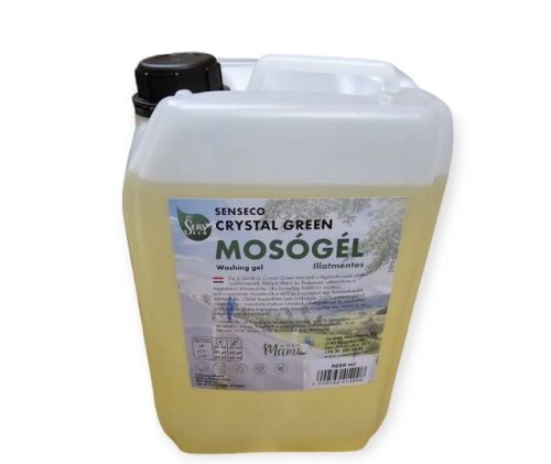 SensEco CrystalGreen mosógél - illatanyagmentes - 5 L (125 mosás)