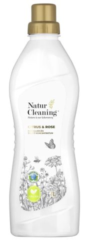 Naturcleaning Öblítő koncentrátum - Citrus & Rose - 1 liter (50 mosás)