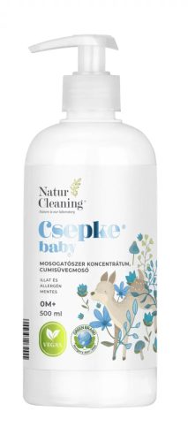 Csepke Baby mosogatószer koncentrátum, cumisüvegmosó 0m+ - 500 ml