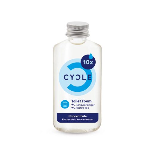 CYCLE WC-tisztító hab 10X koncentrátum, levendula és menta illattal - 50 ml