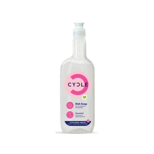 CYCLE Hipoallergén mosogatószer - illatmentes, 500 ml