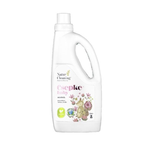 Csepke Baby mosógél 3m+ babapúder illattal - 1 liter (20 mosás)