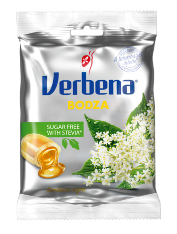 Verbena cukormentes cukorka - Bodza, 60 g