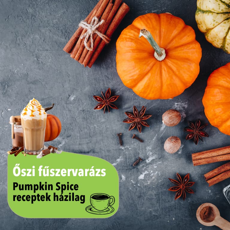 Őszi fűszervarázs - Pumpkin Spice receptek házilag