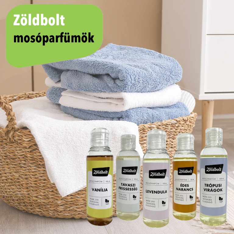 Zöldbolt mosóparfümök