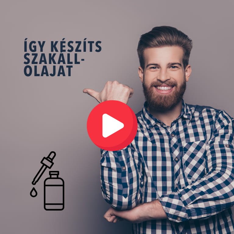 Szakállolaj DIY - Zöldbolt videó